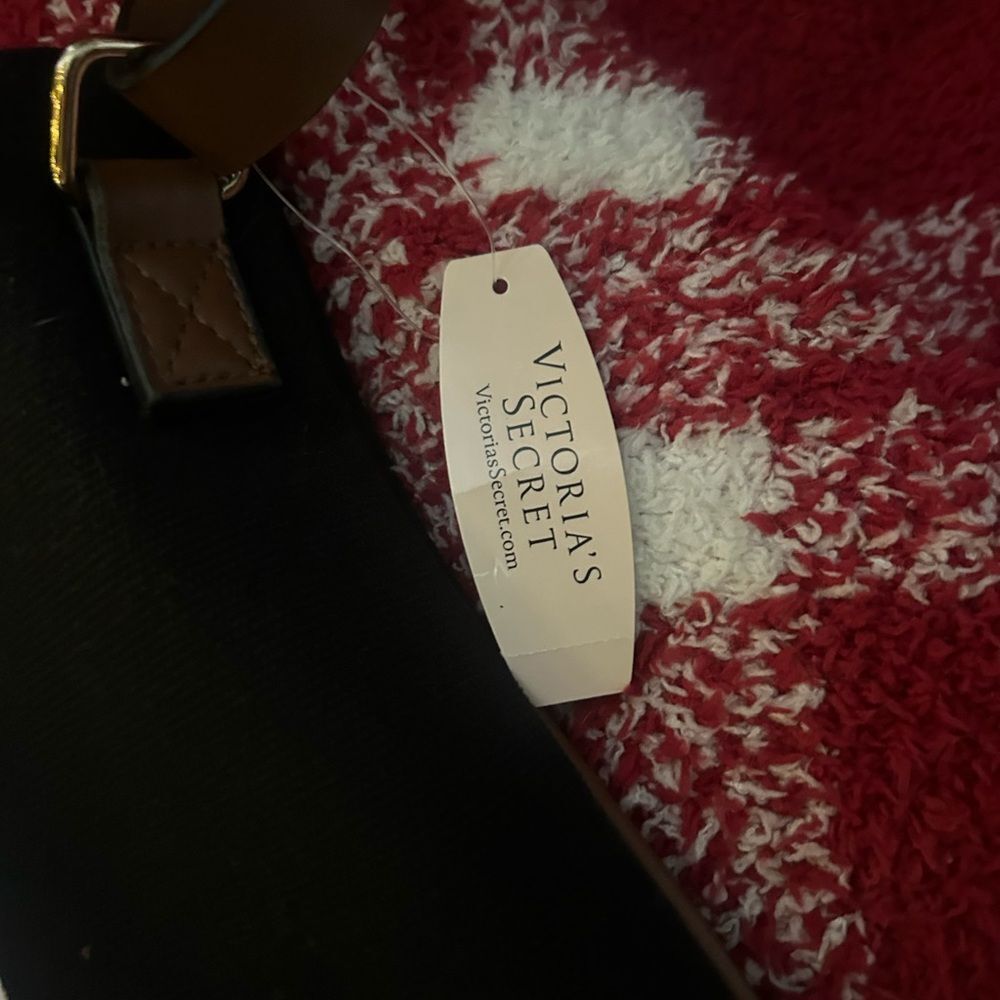 Victoria's Secret Black and Red Tote  C - Picture 2 of 7